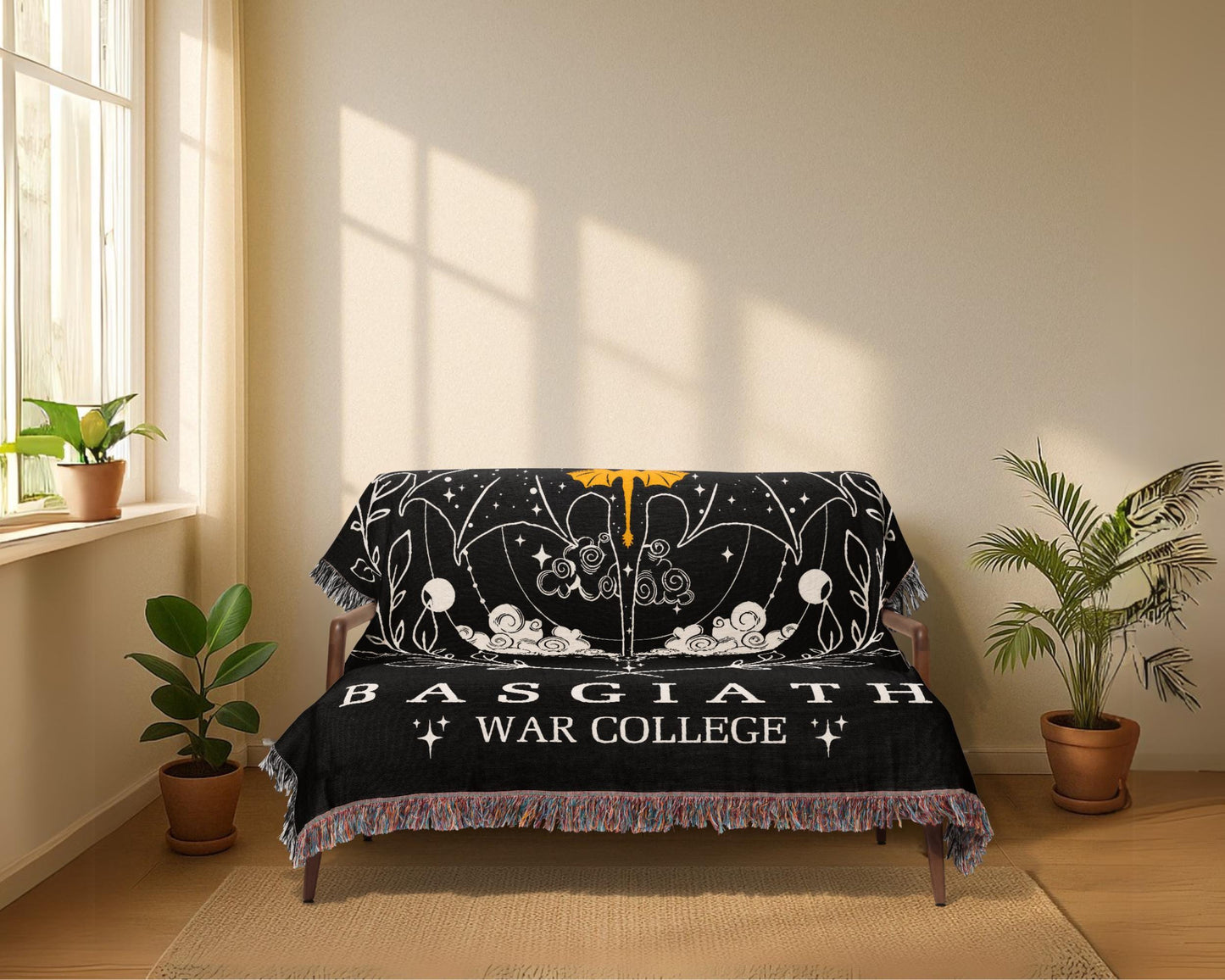 Basgiath Fantasy Woven Blanket - Oh Happy Blankets