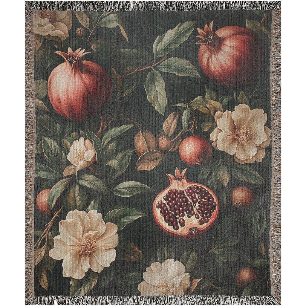 Pomegranate Woven Blanket