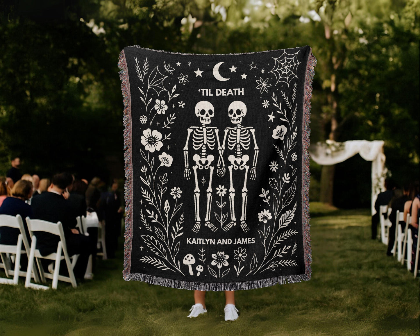 Til Death Skeleton Couple Wedding Gift