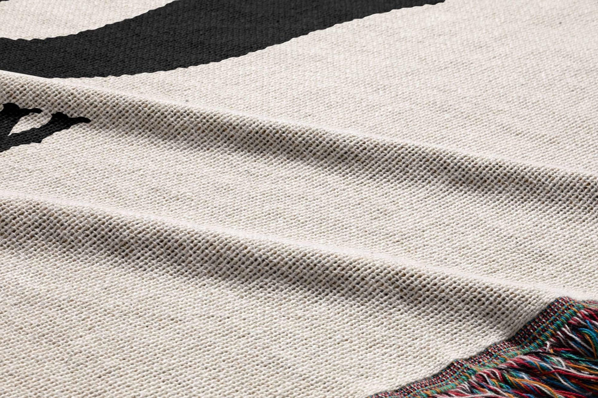 Western Cowboy Initial Woven Blanket - Oh Happy Blankets