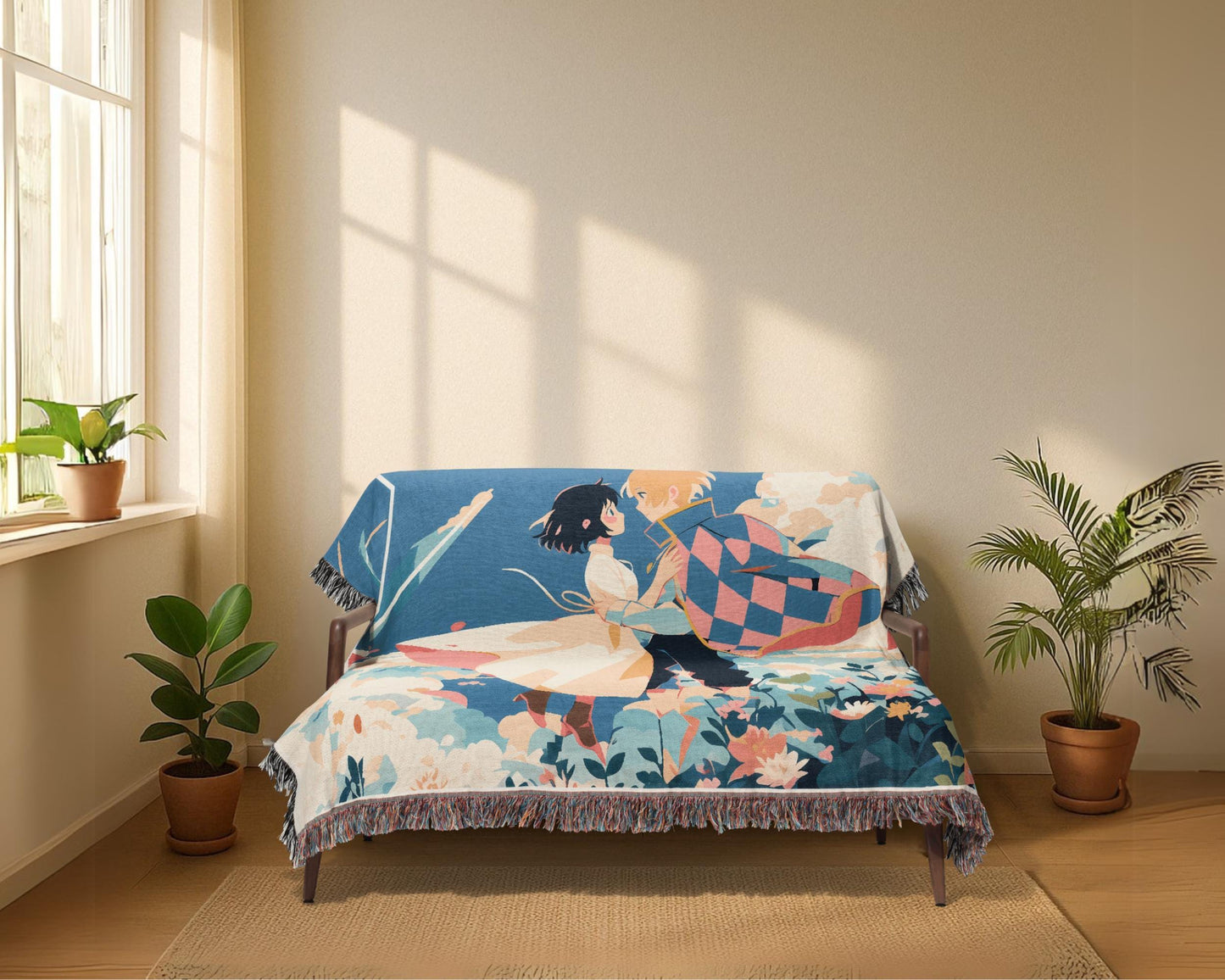 Howl and Sophie Woven Blankets