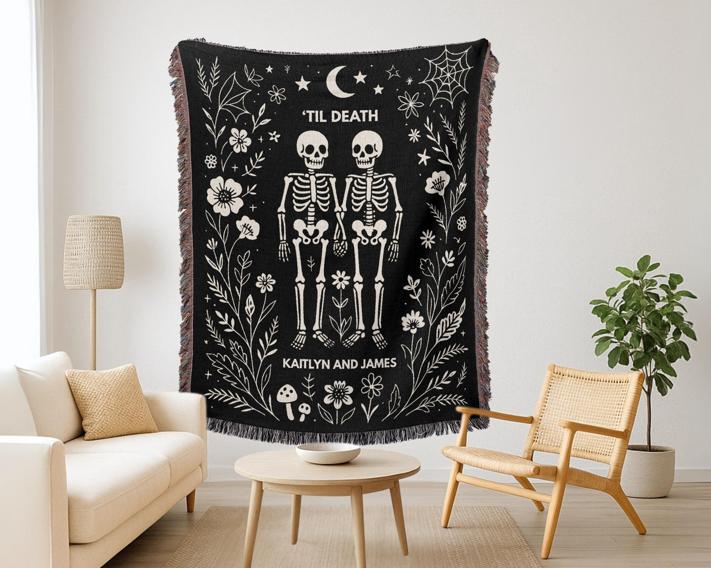 Til Death Skeleton Couple Wedding Gift