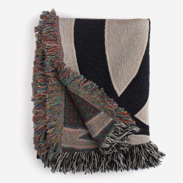 Sardine Art Woven Blanket