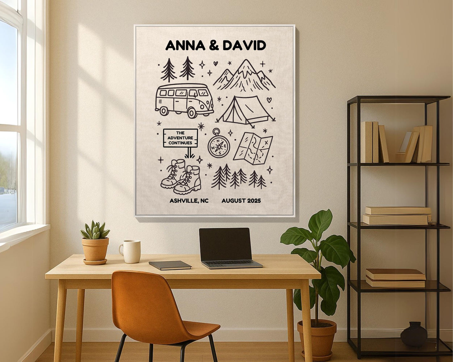 Elopement Camping Blanket