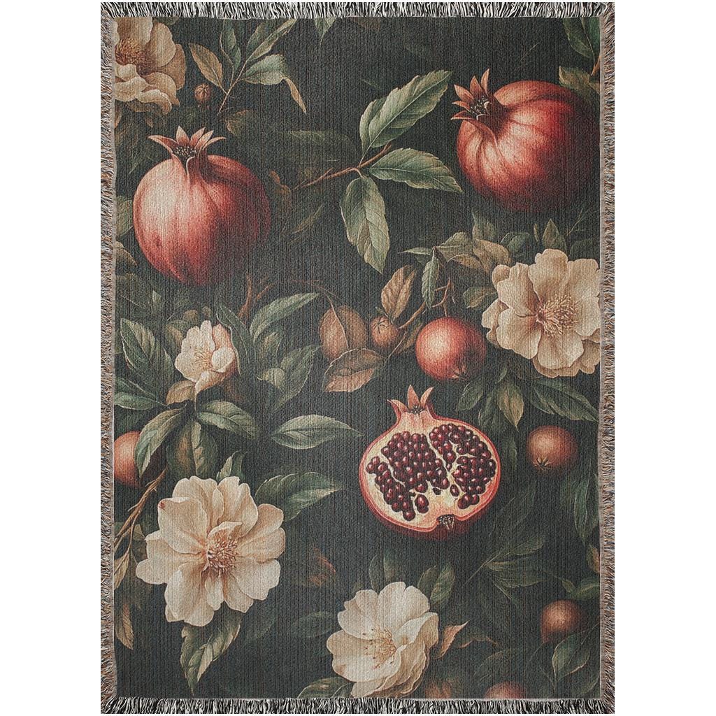 Pomegranate Woven Blanket