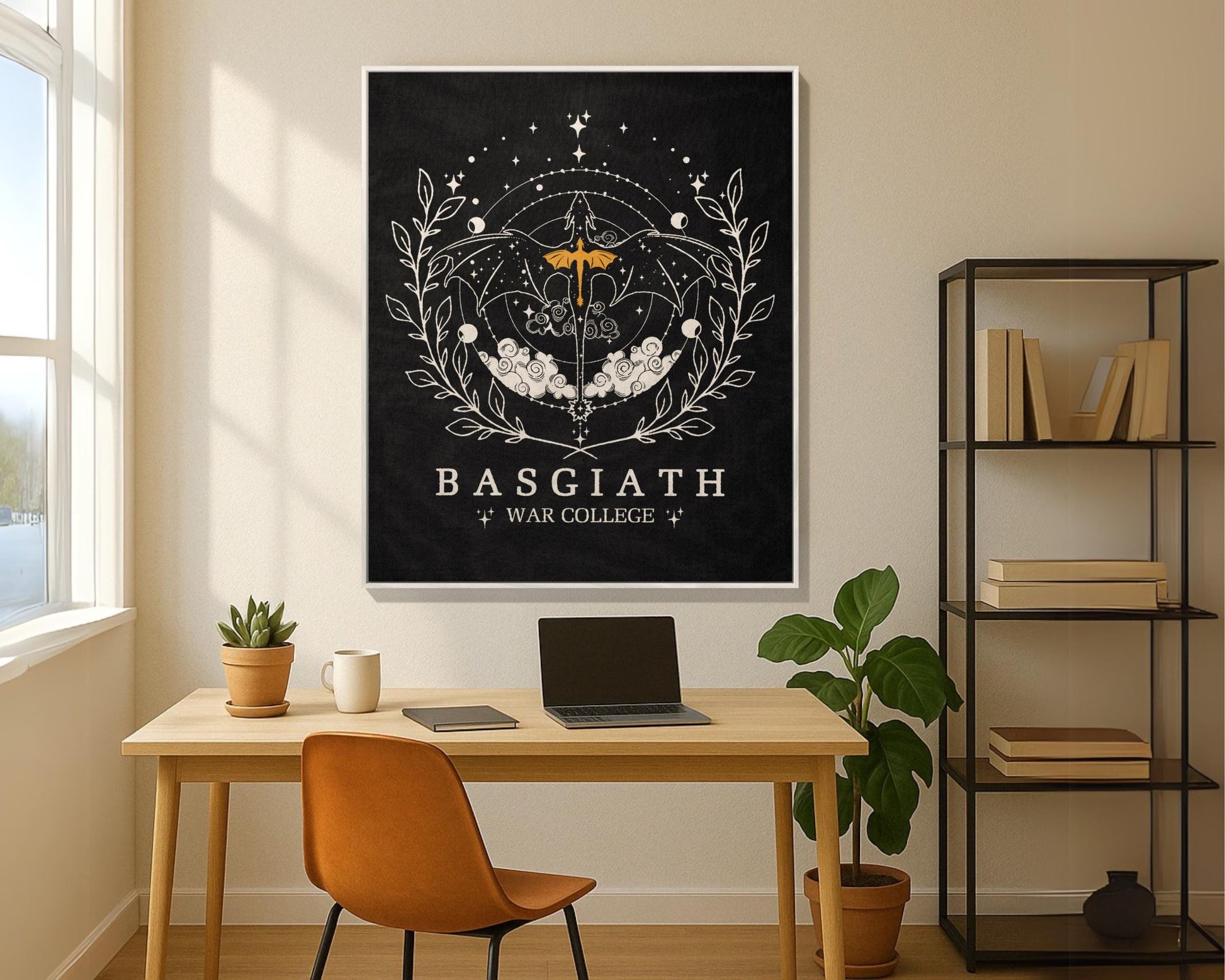 Basgiath Fantasy Woven Blanket - Oh Happy Blankets