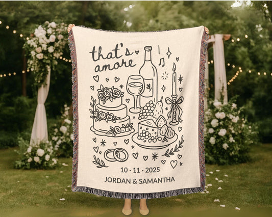 That's Amore Woven Blanket