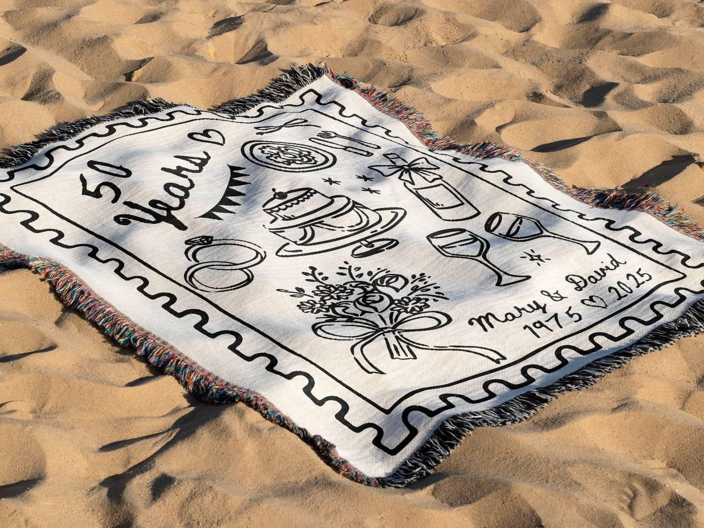 50th Anniversary Woven Blanket
