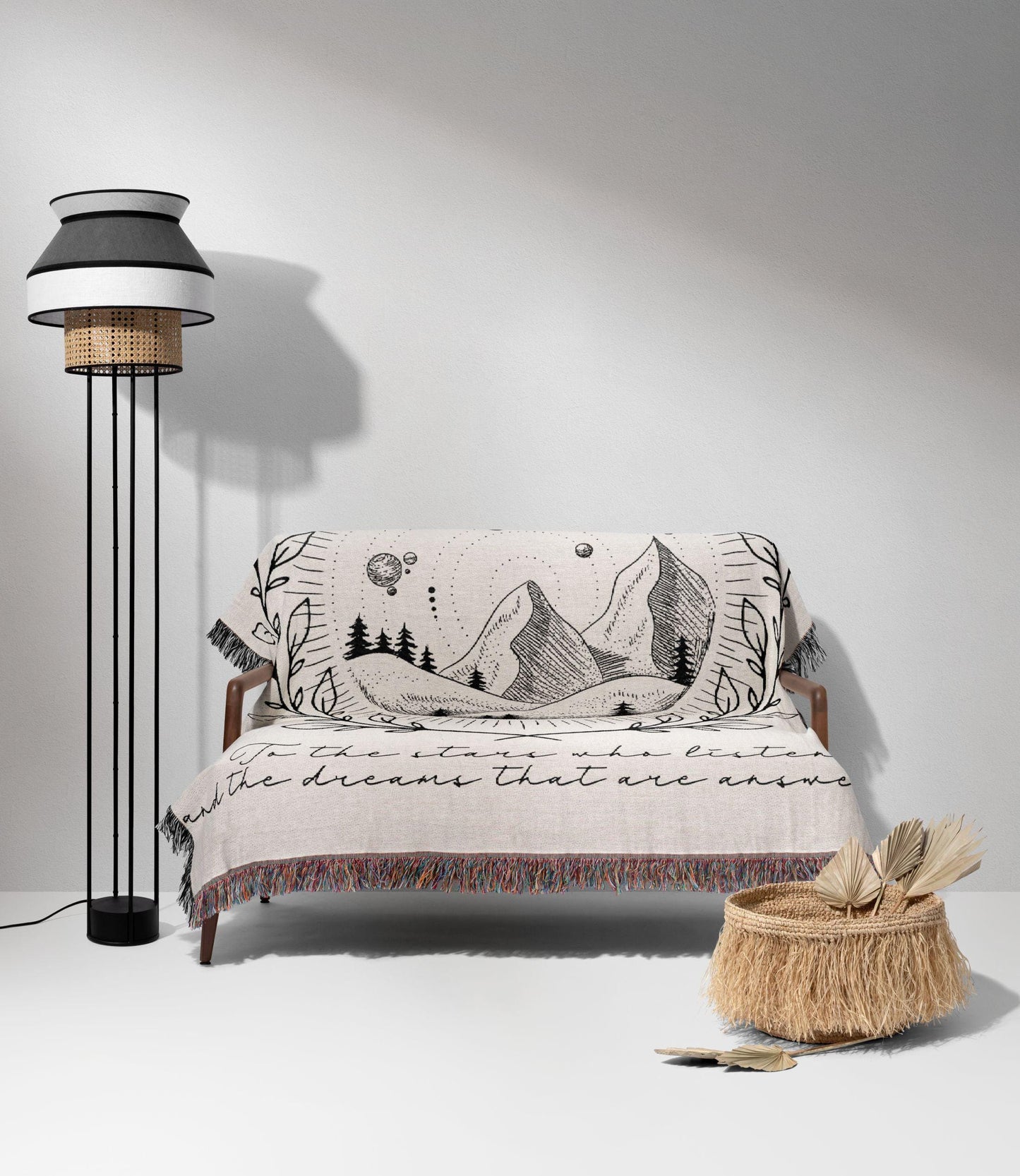 Romantasy Fantasy Woven Blanket