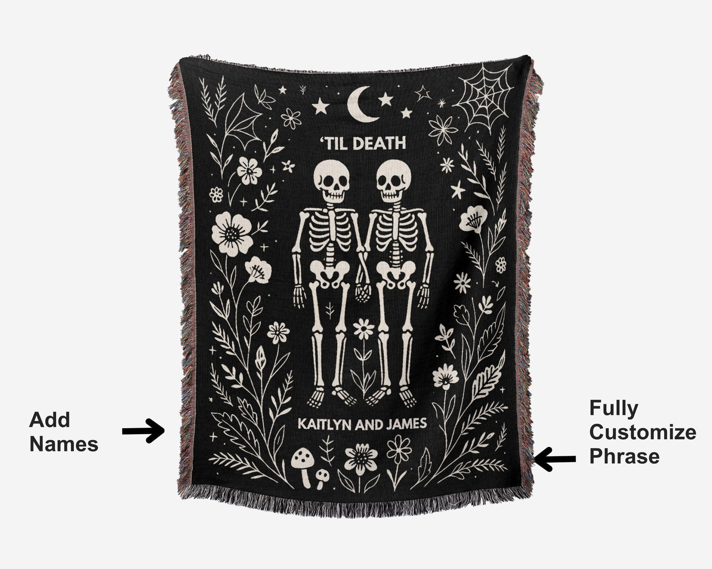 Til Death Skeleton Couple Wedding Gift