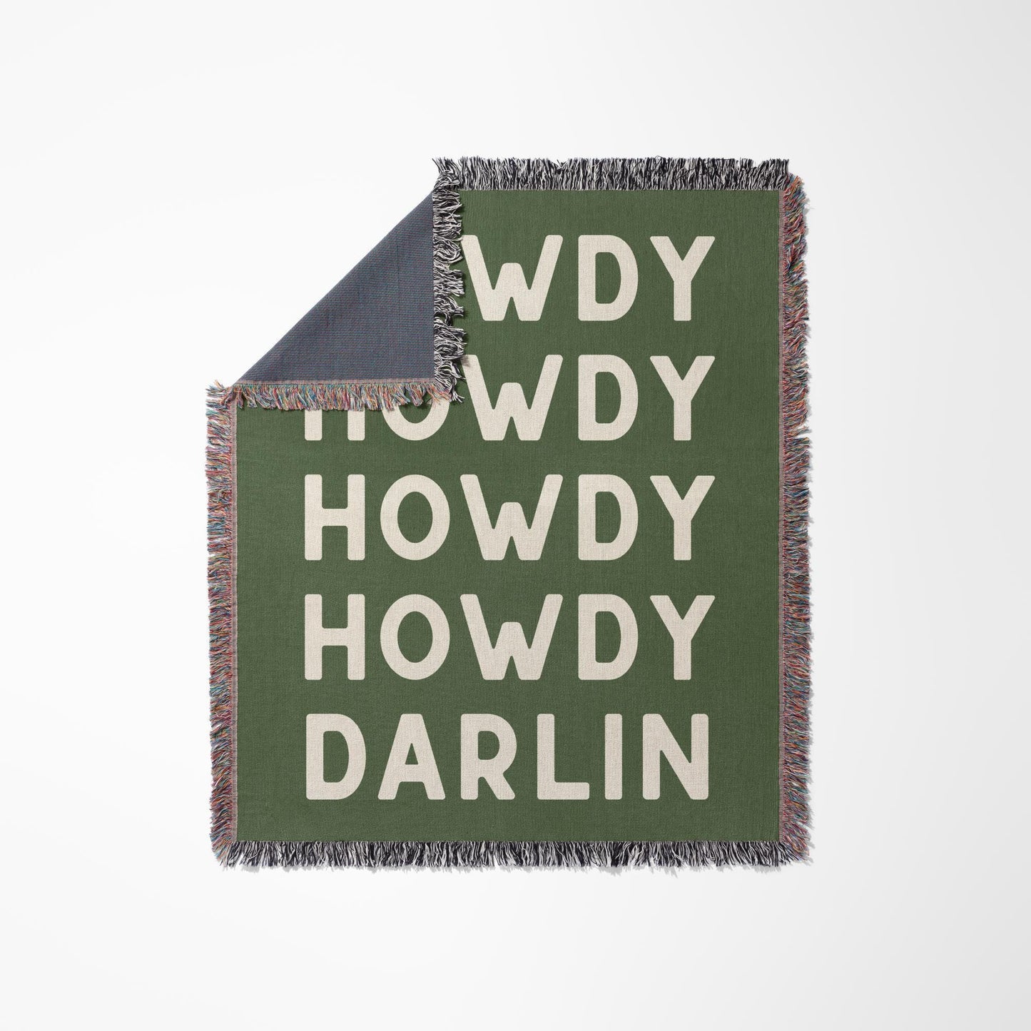 Howdy Darlin Woven Blanket
