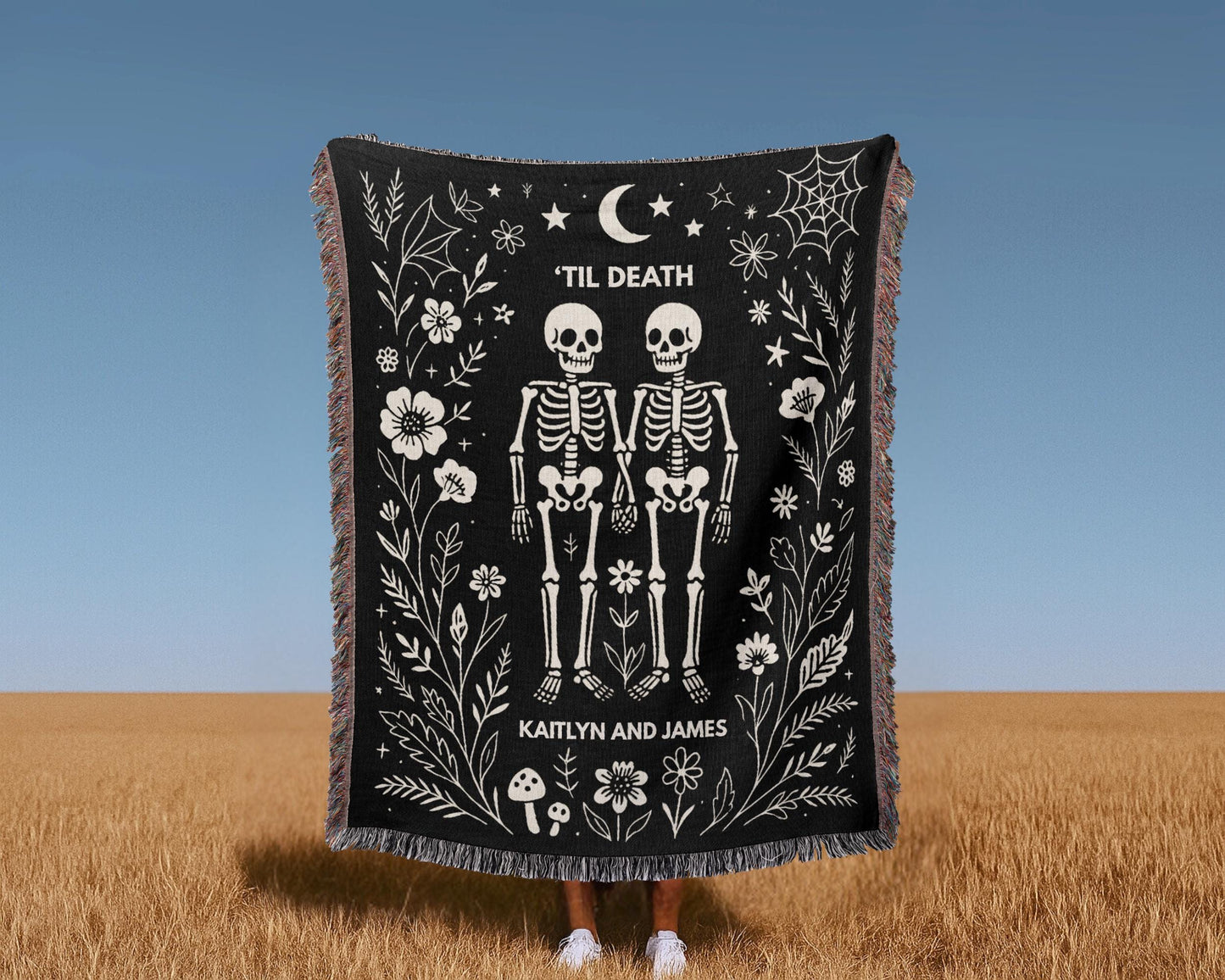 Til Death Skeleton Couple Wedding Gift