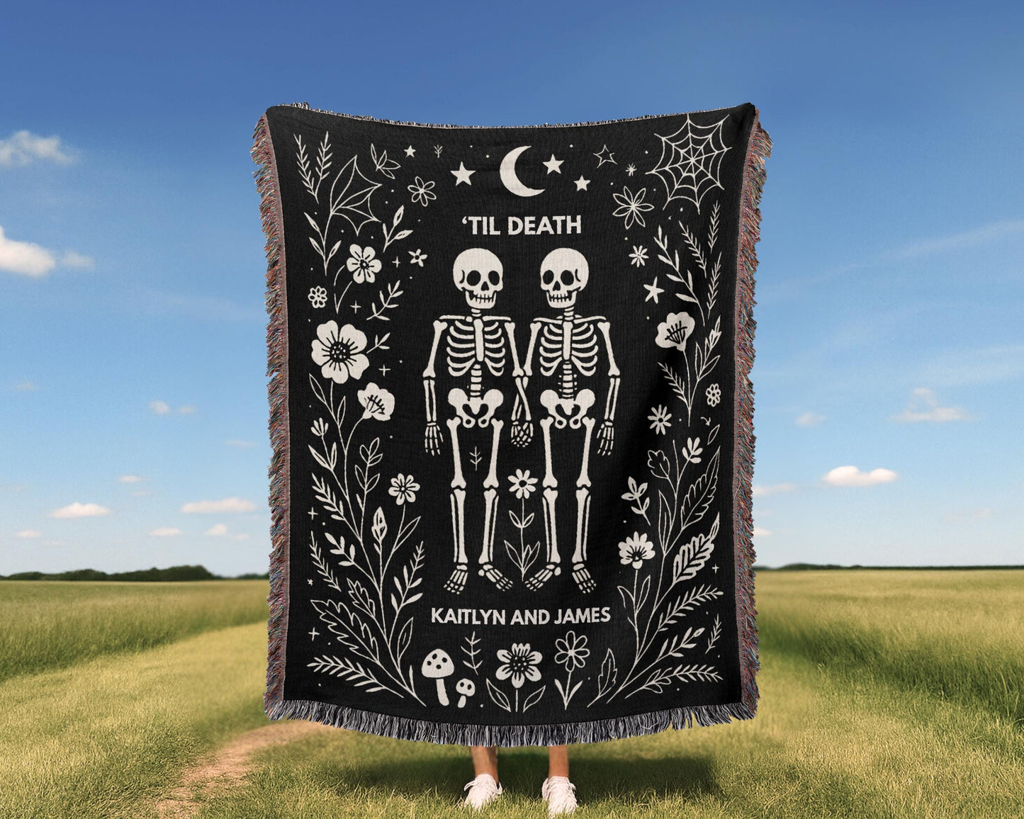 Til Death Skeleton Couple Wedding Gift