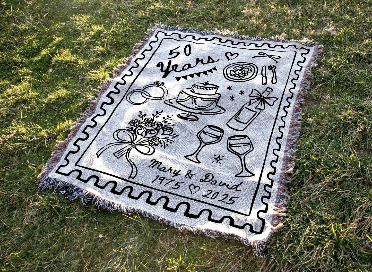 50th Anniversary Woven Blanket