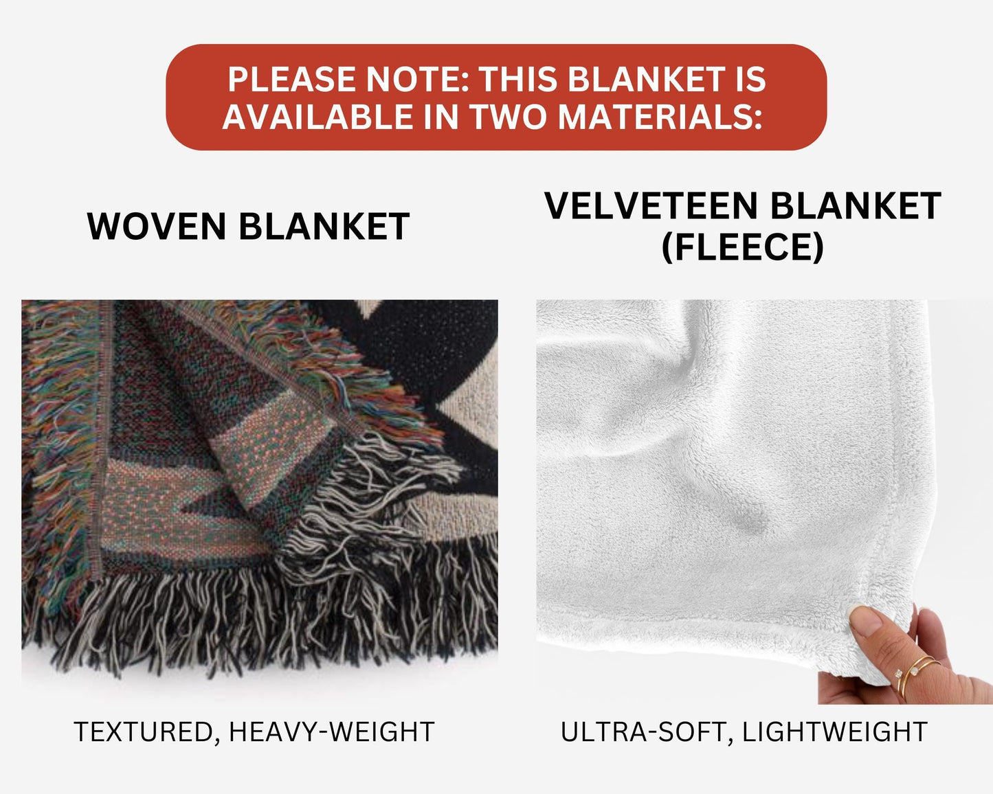 To the stars who listen Woven Blanket