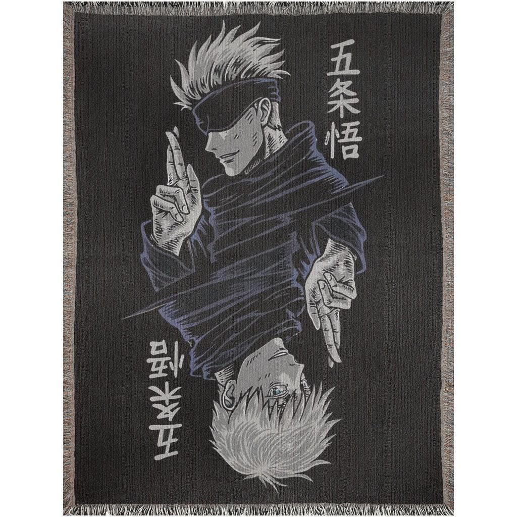 Anime woven blanket