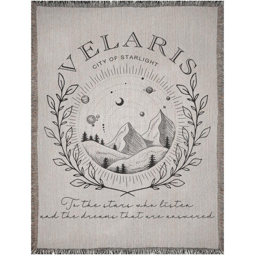 Romantasy Fantasy Woven Blanket