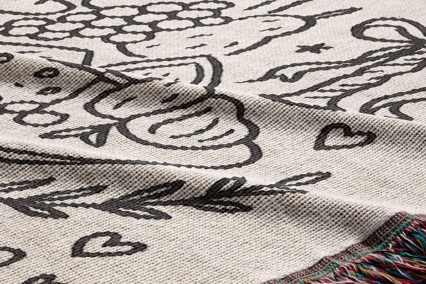 60th Wedding Anniversary Woven Blanket