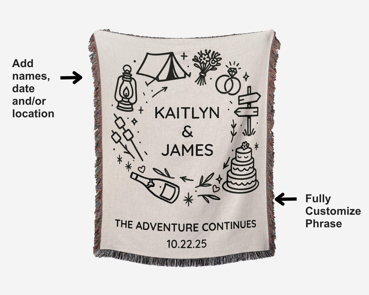 Camping Woven Blanket