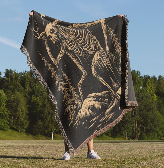 Gift: Custom Woven Blanket with unique design, perfect decorative throw for home decor enthusiasts.